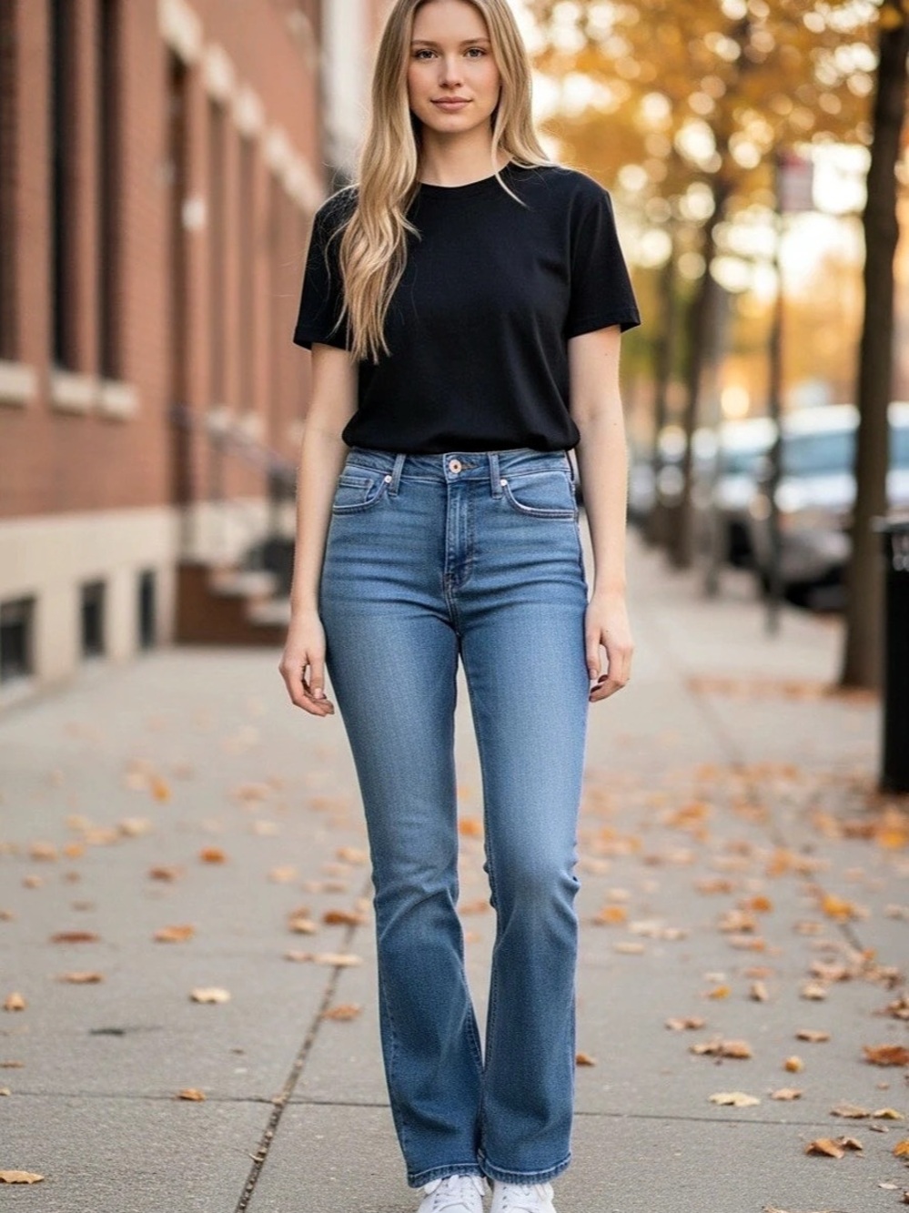 Dear John Jeanne Flare Jeans Women’s 25 Light Wash High Rise Stretch Denim